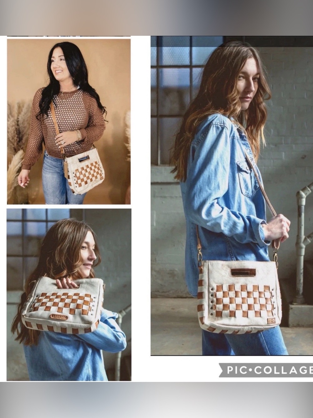 NWT Bed Stu Leather Keiki Crossbody Bag Handbag Nectar Lux Tan Rustic MSRP $235 - Picture 14 of 14